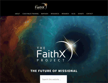 Tablet Screenshot of faithx.net